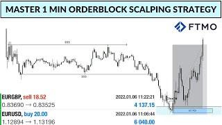 my $10,000 FTMO ORDER BLOCK scalping strategy | SIMPLE & NEVER LOSE a trade