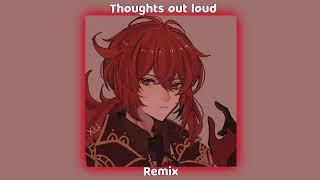 Thoughts out loud - Instrumental (TikTok remix )