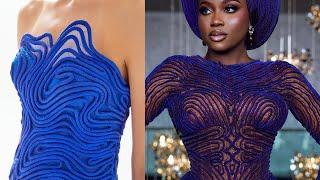 How to make a Stylish Surface Cording on Dress