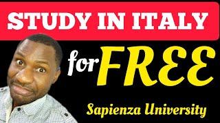 HOW TO STUDY ON ITALY FOR FREE. JUST €186 AT THIS ITALIAN UNIVERSITY