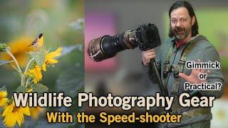 Speed-shooter Harness for Wildlife Photography, Gimmick or Legit?