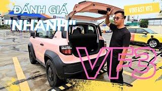 Đánh giá "NHANH"  30 phút VinFast VF3 sau vài tiếng nhận xe