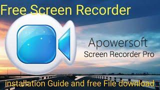 Apowersoft Pro free screen recorder | full access recording