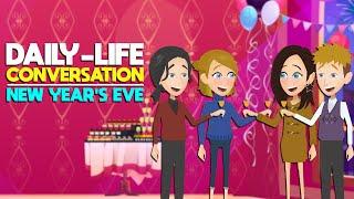 Learn Daily English Conversations with Topics | New Year’s Eve | Improve English Skills