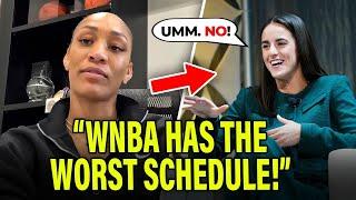 1 MIN AGO: A’Ja Wilson LOSES IT As Caitlin Clark REFUSES To WHINE About WNBA Sched!