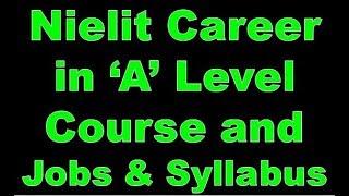 Nielit Doeacc Course Career in ‘A’ Level Course and Jobs & Syllabus