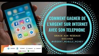 comment gagner de l'argent sur internet avec son télephone portable au Cameroun ?