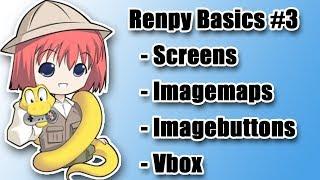 Renpy Tutorial #3 Screens (Imagemaps, Imagebuttons, Vbox)