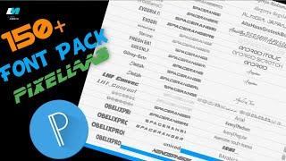 Bagi-bagi Font Pack PixelLab ada 150+