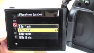 Nikon D5100 beginner basic guide part 2 Menu settings tutorial