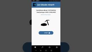 SUV BITCOIN MINER app make 0.5 BTC daily