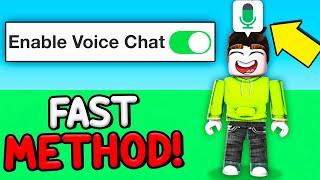 How To Get ROBLOX Voice Chat WITHOUT ID - Voice Chat On Roblox Under 13