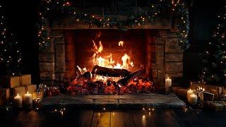 Cozy Fireplace 3 Hrs  Crackling Fire Atmosphere with Burning Logs [No Music]