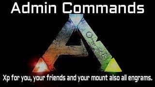 Ark Admin Commands XP