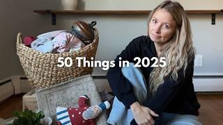 50 things to Declutter before 2025