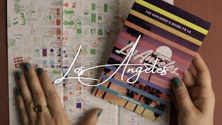 ASMR Los Angeles (some history & map tracing, soft spoken)