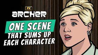 One Scene that Sums Up Each Character | Archer | FX