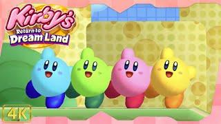 Kirby's Return to Dream Land for Wii ⁴ᴷ Full Playthrough EX Mode (All Energy Spheres) 4-Player
