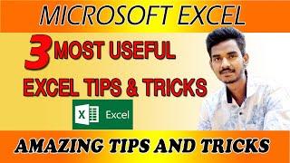 Excel Tips and Tricks | Most Useful Excel Tips | Shan Computer Wala