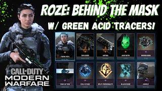 Roze Behind The Mask - M13/Renetti W/ Green Acid Tracers (Scyloxes & Anthia) and MORE For Warzone!