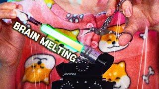 ASMR Mic Pulling for your tingle immunity & Ear Cleaning (NO TALKING)