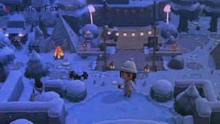 winter in animal crossing... relaxing video game music w/ ambience for study, sleep, work.