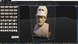 Pericles statue in Reality Capture - 3D Roman portrait bust photogrammetry test