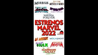 ESTRENOS MARVEL STUDIOS 2022 | Todas las Series y Películas que llegarán a cine y Disney+ | #SHORTS