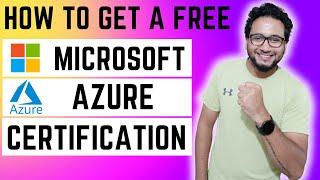 FREE AZURE CLOUD CERTIFICATION | FREE CERTIFICATION VOUCHER | From $165 to $0 | Azure Certification