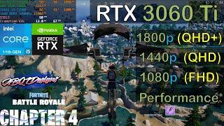 RTX 3060 Ti Fortnite Review | Chapter 4 Season 2 | Intel Core i5-11500 | Nvida Geforce | Benchmark