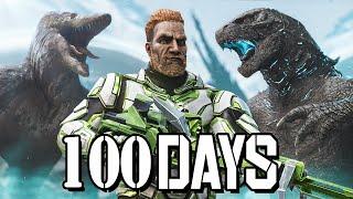 I Spent 100 Days in Kaiju ARK