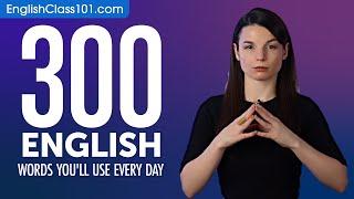 300 English Words You'll Use Every Day - Basic Vocabulary #70