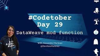 DataWeave mod function | #Codetober 2021 Day 29