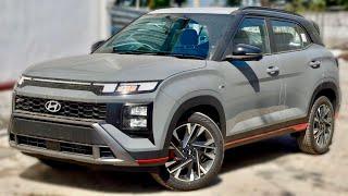 2025 NEW HYUNDAI CRETA N-LINE N10 1.5DCT ️ Rs.20.56 LAKHS | NEW CRETA N-LINE TOP MODEL SHADOW GREY