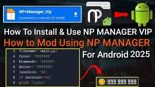 How To Install And Use NP Manager || Mod Using Np Manager || 2025