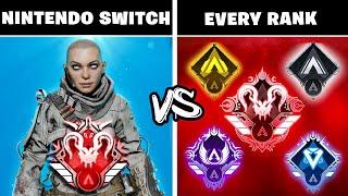 Switch APEX PREDATOR 1v1's EVERY PC RANK... Who's better?