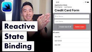 SwiftUI Reactive Intro: State Management and Bindings