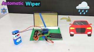 Automatic Rain Sensing Car Wipers  | Inspire Award Project | Best Science Project