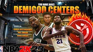 TOP 3 BEST CENTER BUILDS in NBA 2K23!