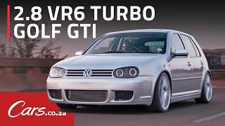 VR6 Engine-swapped Golf Mk4 GTI - Big turbo, big power, still front wheel drive!