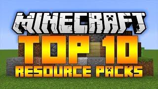 Top 10 Minecraft Resource Packs (Minecraft 1.12/1.11.2) - 2017 [HD]