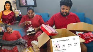 Gift from Subscribers| Aarna saree Boutique in Malaysia| அழகான இரண்டு புடவைகள்...