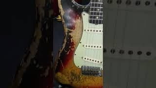 1963 Fender Stratocaster with real road wear