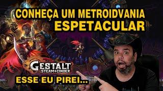 Conheça um metroidvania fantástico - Gestalt Steam & Cinder - Jogo incrivelmente lindo e pixel art