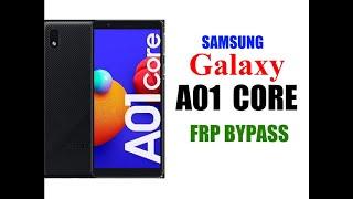 Samsung A01 Core FRP Bypass U4 Android 10 Without PC - Samsung A01 Core Google Account Bypass - New