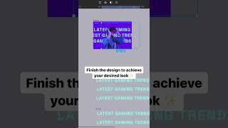 Infinite scrolling text effect in Figma - full tutorial  #shorts