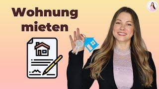 Vokabeln zum Thema "Wohnung mieten" | Deutsch lernen A2, B1, B2 | Learn German