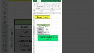 Custom formatting in Excel