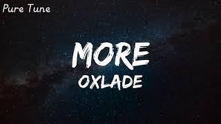 Oxlade - More (Official lyrics video)