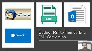 Outlook PST to Thunderbird EML conversation